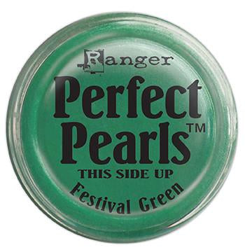 Perfect Pearls™ Pigment Powder Festival Green, .25oz.