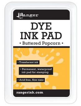 Ranger Dye Ink Pad Buttered Popcorn