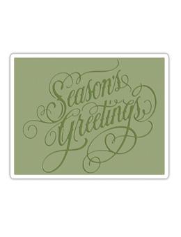 Tim Holtz® Sizzix Texture Fades™ - Seasons Greeting