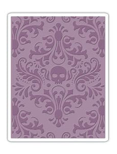 Tim Holtz® Sizzix Texture Fades™ - Skull Damask