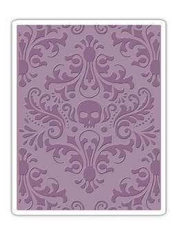 Tim Holtz® Sizzix Texture Fades™ - Skull Damask