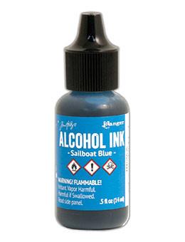 Tim Holtz® Alcohol Ink Sailboat Blue, 0.5oz