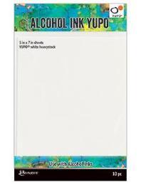 Tim Holtz® Alcohol Ink Yupo® Heavystock 5 x 7, 10pcs