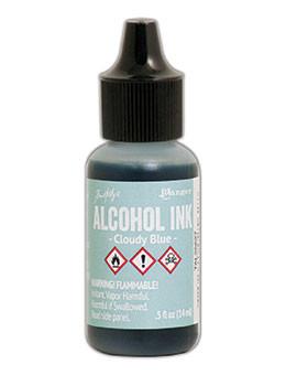 Tim Holtz® Alcohol Ink Cloudy Blue, 0.5oz