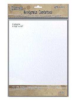 TH Distress® Woodgrain Cardstock 8.5" x 11", 5pc