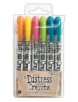 Tim Holtz Distress® Crayons Set 1