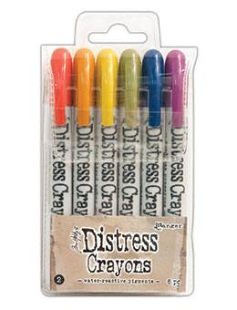 Tim Holtz Distress® Crayons Set 2