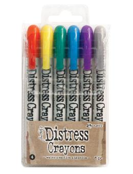 Tim Holtz Distress® Crayons Set 4