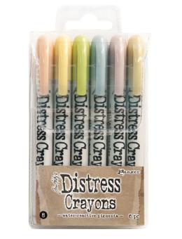 Tim Holtz Distress® Crayons Set 8