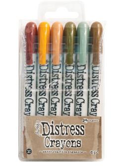 Tim Holtz Distress® Crayons Set 10