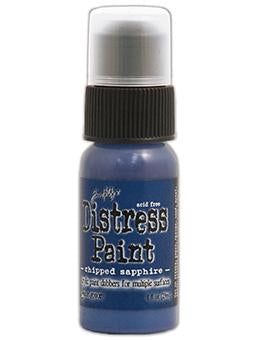 Tim Holtz Distress® Dabber Paint Chipped Sapphire, 1oz