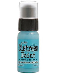 Tim Holtz Distress® Dabber Paint Broken China, 1oz