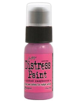 Tim Holtz Distress® Dabber Paint Picked Raspberry, 1oz