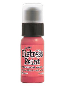 Tim Holtz Distress® Dabber Paint Abandoned Coral, 1oz