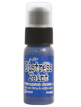 Tim Holtz Distress® Dabber Paint Blueprint Sketch, 1oz