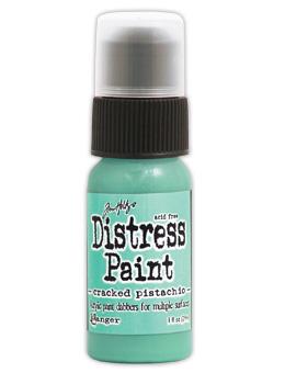 Tim Holtz Distress® Dabber Paint Cracked Pistachio, 1oz