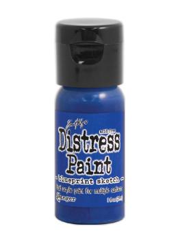 Tim Holtz Distress® Flip Top Paint Blueprint Sketch, 1oz