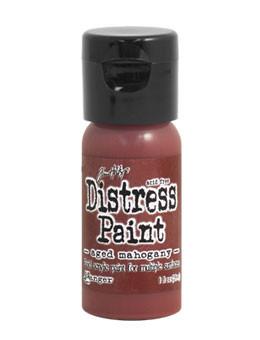 Tim Holtz Distress® Flip Top Paint Aged Mahogany, 1oz