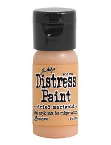 Tim Holtz Distress® Flip Top Paint Dried Marigold, 1oz