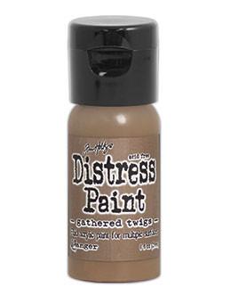 Tim Holtz Distress® Flip Top Paint Gathered Twigs, 1oz