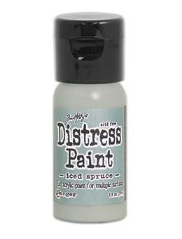 Tim Holtz Distress® Flip Top Paint Iced Spruce, 1oz