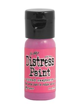 Tim Holtz Distress® Flip Top Paint Picked Raspberry, 1oz