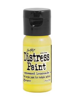 Tim Holtz Distress® Flip Top Paint Squeezed Lemonade, 1oz