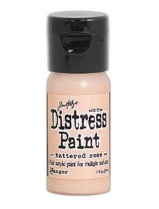 Tim Holtz Distress® Flip Top Paint Tattered Rose, 1oz