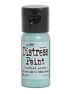 Tim Holtz Distress® Flip Top Paint Tumbled Glass, 1oz