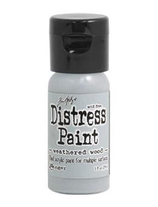 Tim Holtz Distress® Flip Top Paint Weathered Wood, 1oz