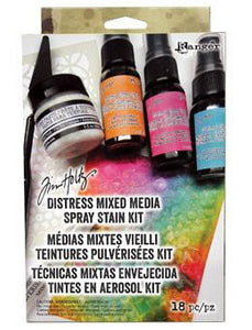 Tim Holtz Distress® Mixed Media Spray Stain Kit
