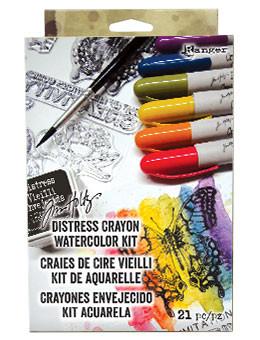 Tim Holtz Distress® Crayon Watercolor Kit