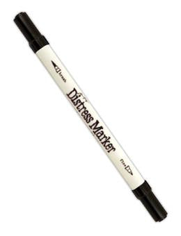 Tim Holtz Distress® Dual Tip Marker Black Soot