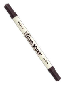 Tim Holtz Distress® Dual Tip Marker Ground Espresso