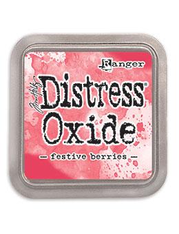 NEW! Tim Holtz Distress® Oxide® Ink Pad Festive Berries