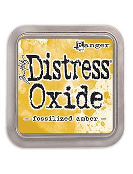 Tim Holtz Distress® Oxide® Ink Pad Fossilized Amber