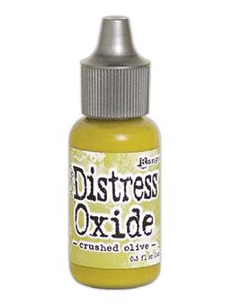 Tim Holtz Distress® Oxide® Re-Inker Crushed Olive, 0.5oz