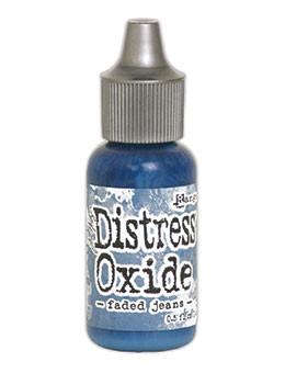 Tim Holtz Distress® Oxide® Re-Inker Faded Jeans, 0.5oz