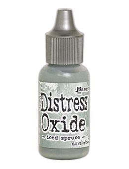 Tim Holtz Distress® Oxide® Re-Inker Iced Spruce, 0.5oz