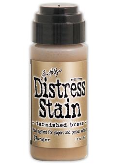 Tim Holtz Distress® Stain Dabber Tarnished Brass