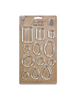 Tim Holtz® Idea-ology Findings - Facets, 12pk