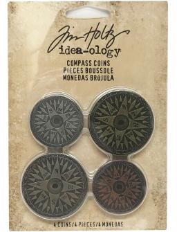 Tim Holtz Idea-ology Compass Coins