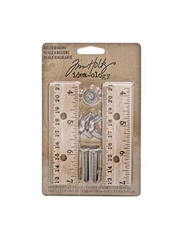 Tim Holtz® Idea-ology Fasteners - Ruler Binding