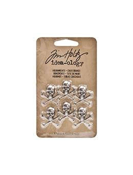 Tim Holtz® Idea-ology Findings - Adornments - Crossbones