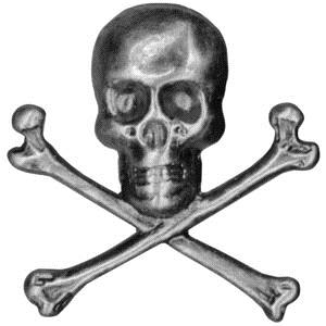 Tim Holtz® Idea-ology Findings - Adornments - Crossbones