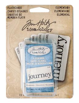 Tim Holtz® Idea-ology Paperie - Flash Cards - Elementary
