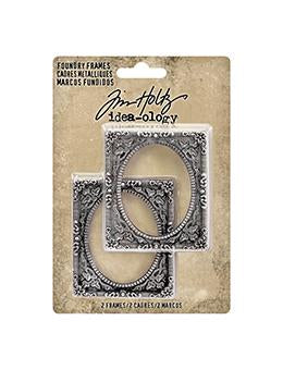 Tim Holtz® Idea-ology Findings - Foundry Frames, 2pk