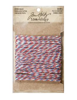 Tim Holtz® Idea-ology Trimmings - Paper String - Air Mail