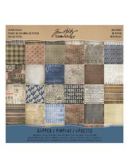Tim Holtz® Idea-ology Paperie - Paper Stash - Dapper