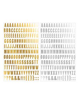 Tim Holtz® Idea-ology Paperie - Remnant Rubs - Gilded Alphas